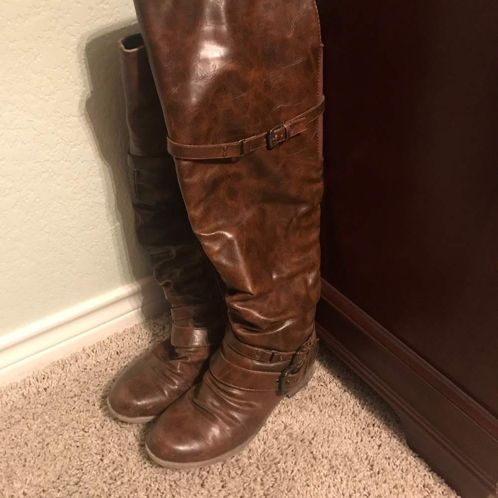 Over the knee boots